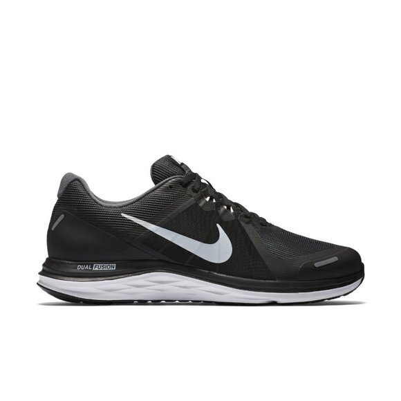 Nike Women's Dual Fusion X 2 Shoe - Black/White‎ - Picture 1 of 8